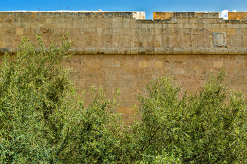 A Coat of Arms in the Bastion Walls of Mdina