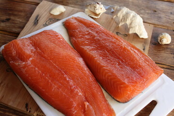 Salmon ahumado