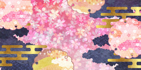 桜　春　花　背景
