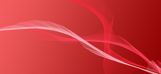 abstract red line background