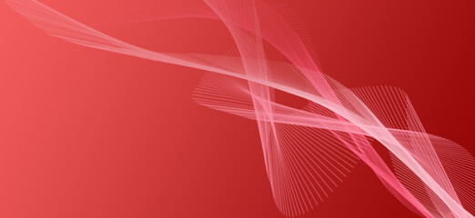 abstract red line background