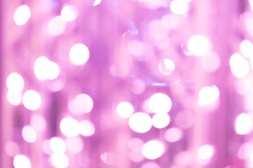 Fototapeta premium Abstract pink bokeh from light
