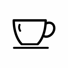 hot tea cup icon simple icon