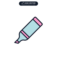 Marker icon symbol template for graphic and web design collection logo vector illustration