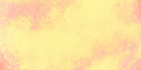 Abstract watercolor background with space and abstract background template for your graphic design works and layout, vintage, retro, grunge, textured. yellow concrete wall closeup.