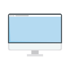 computer monitor device icon