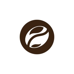 coffee bean cofee cup coffee logo icon vector