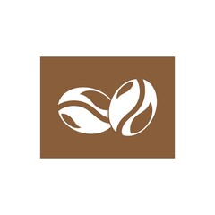 Obraz premium coffee bean cofee cup coffee logo icon vector