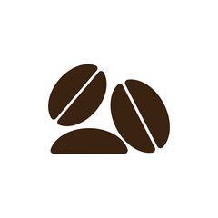 coffee bean cofee cup coffee logo icon vector
