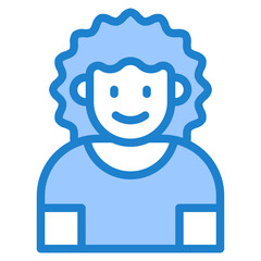 boy avatar blue style icon