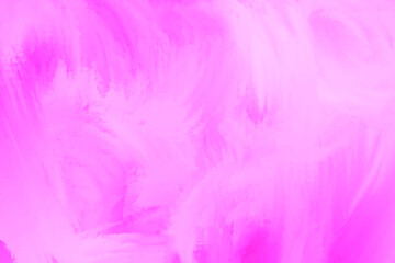 Obraz na płótnie Canvas Pink feather wallpaper fluffy effect watercolor gouache