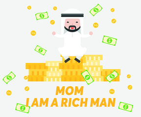Mom I Am a Rich Man, Quote
