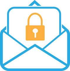 Email and mail icon sign symbol design
