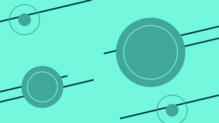 Blue background. Memphis Style Covers. Flat Vector Illustrations for Background, Brochures, Posters and Banners.