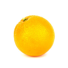 orange isolated on white background. whole fruit