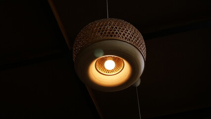 light bulb on a wall