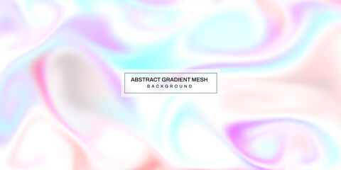 Abstract blurred gradient mesh background