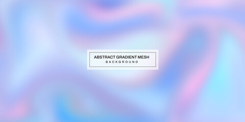 Abstract blurred gradient mesh background