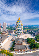 Temple environment of Baolin temple, Changzhou City, Jiangsu Province
