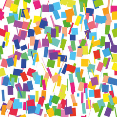 seamless pattern with colorful squares