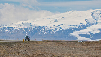 The main road around Iceland