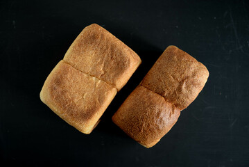 Natural yeast  white bread and sandwich bread.
