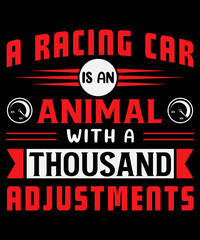 Car T-Shirt, Unisex, 100% Typography, Vector graphic for t-shirt and print design. Greeting card,  Poster, Mug Design.