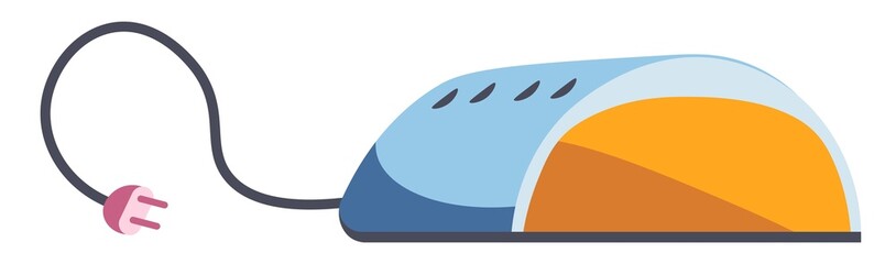 Lamp for drying shellac and nail polish in salon