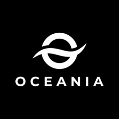 modern ocean logo design