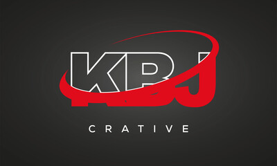 KBJ Letters Creative Professional logo for all kinds of business