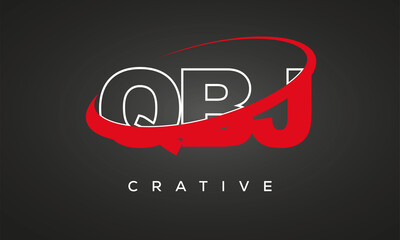 QBJ Letters Creative Professional logo for all kinds of business