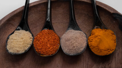 Close Up Grounded Spices