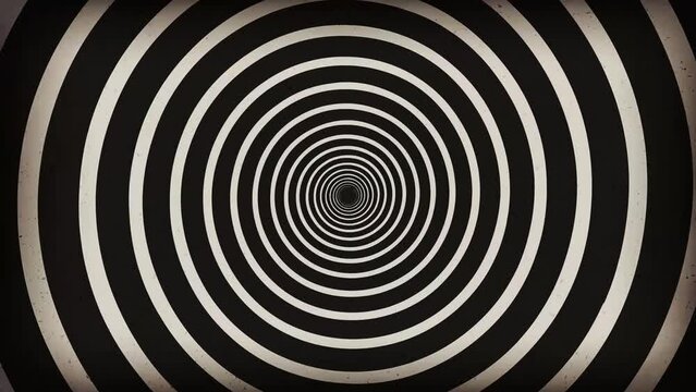 Swirling  pattern rotating animation  ( vintage texture )