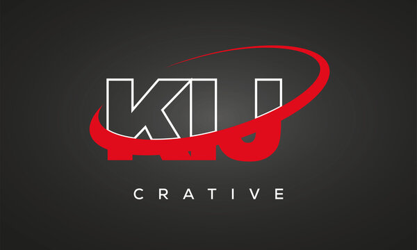 KIJ Letters Creative Professional logo for all kinds of business