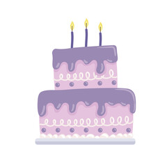 delicious birthday cake