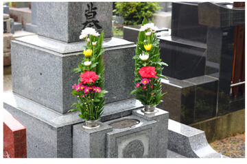 日本のお墓 お彼岸 お盆 お墓参り 先祖 葬式 葬儀