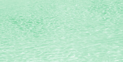 Pool, Schwimmbad, Hintergrund und Textur blaues und grünes Wasser mit Wellen im Sonnenlicht, Wassertextur	