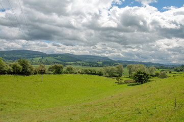 Fototapeta premium Summertime in the Brecon beacons.
