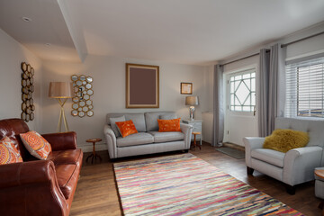 Modern designer living room