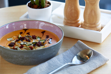 bowl of soup
