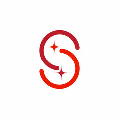 Business corporate S letter logo design vector