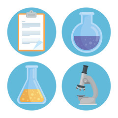 icons lab and chemistry