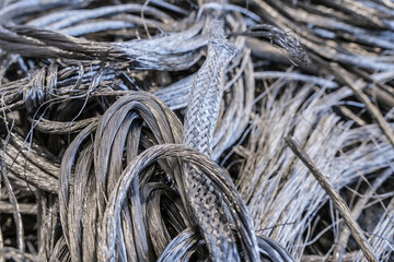Alu / Eisendrähte: Metallrecycling, Kabel Drähte Aluminium