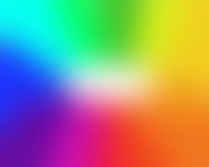 bright multicolored blurred flowing background with a white center, all colors of the rainbow