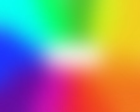 bright multicolored blurred flowing background with a white center, all colors of the rainbow