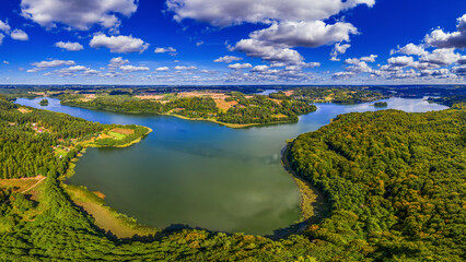 Kaszuby. Jezioro Ostrzyckie.