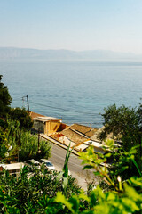 wooden chair on the beach