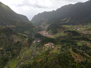 Fototapeta premium Madeira mountain landscape