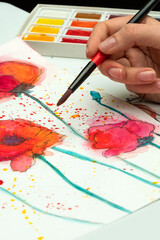 watercolor painting lessons