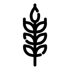 Spica Flat Icon Isolated On White Background